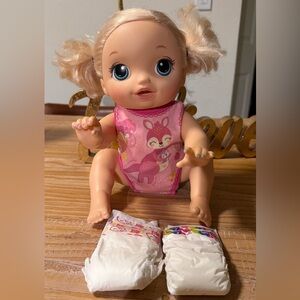 Baby Alive Doll with Pink Outfit